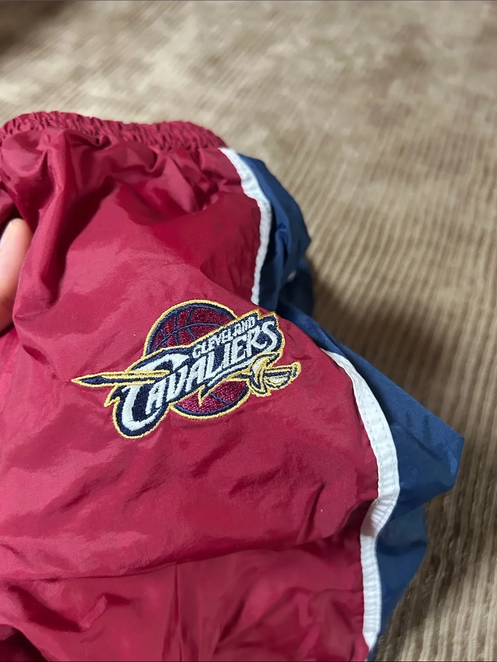 VTG Kids Cavaliers Windbreaker Set embroidered logo 90s official NBA tag 12mths